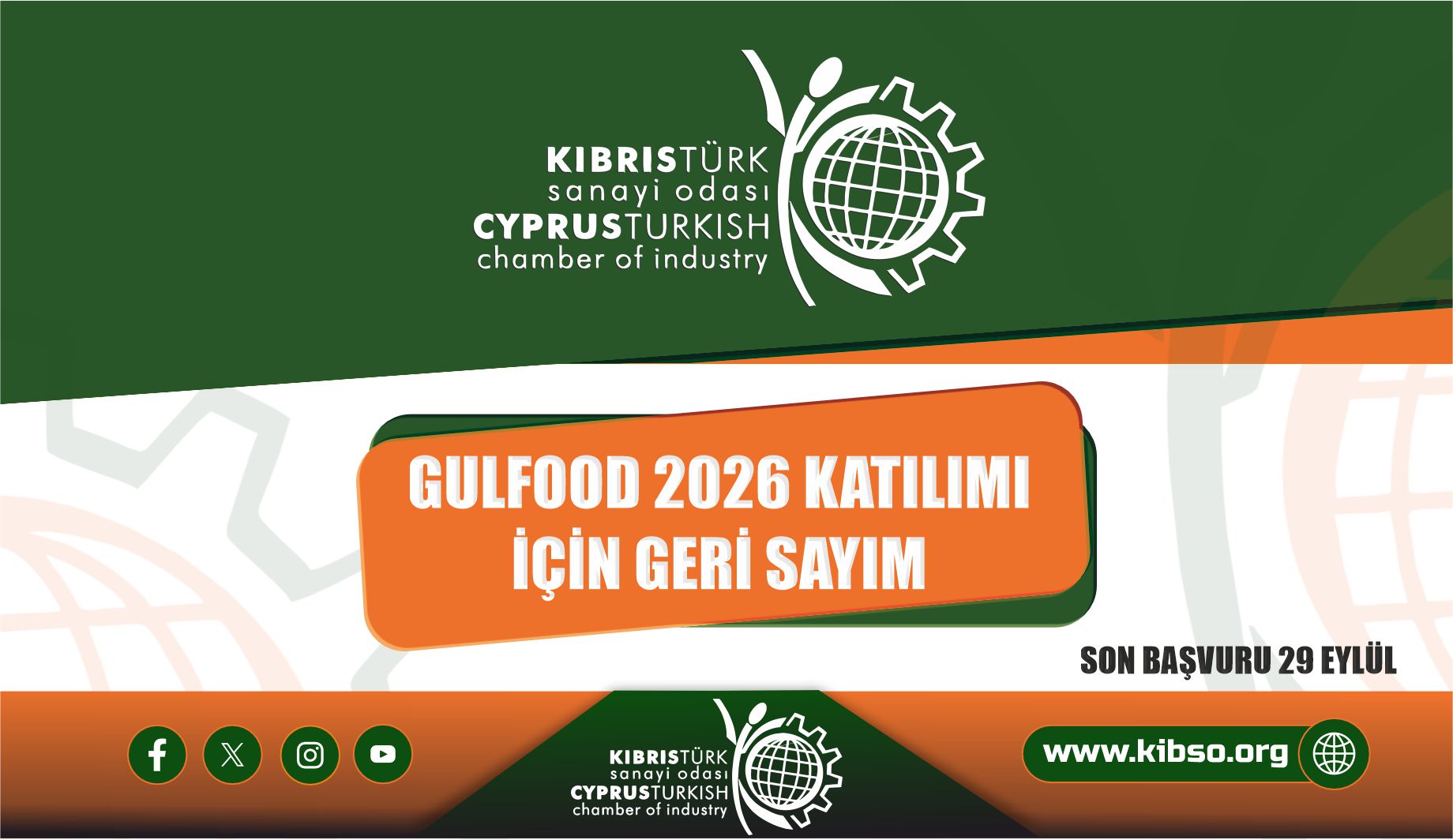 Gulfood 2026 katılımı için geri sayım: Son başvuru 29 Eylül